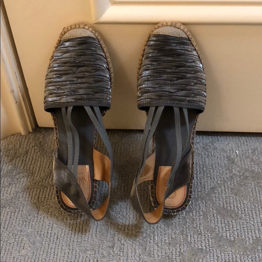 Grey espadrilles